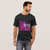 T-shirt hippocampe dans le corail rose (Devant entier)