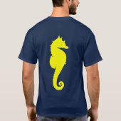 T-shirt Hippocampe jaune (Dos)