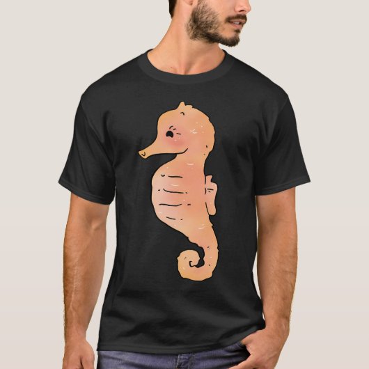 T-shirt Hippocampe mignon (Devant)