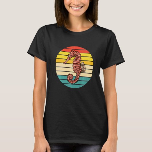T-shirt Hippocampe Poisson Mignon (Devant)