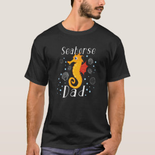 T-shirt Hippocampe Sirène Poisson Eau Océan