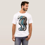 T-shirt hippocampes (Devant entier)