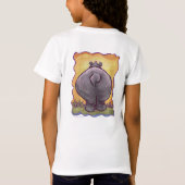 T-shirt Hippopotame (Dos)