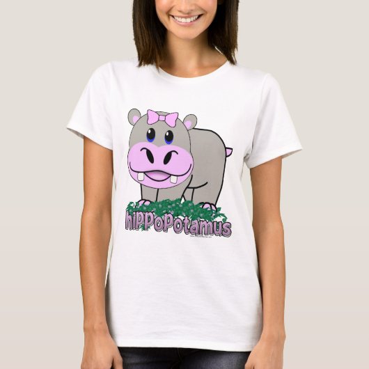T-shirt Hippopotame (Devant)