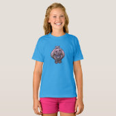 T-shirt Hippopotame (Devant entier)