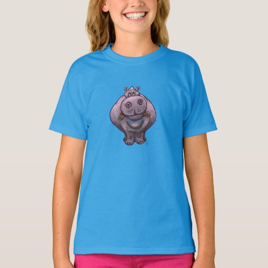 T-shirt Hippopotame (Devant)