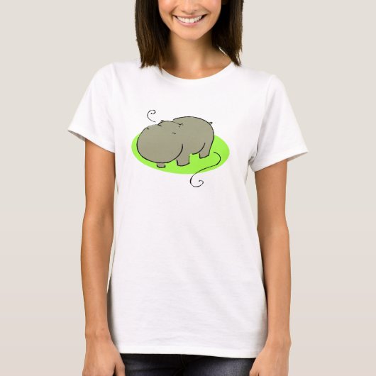 T-shirt Hippopotame (Devant)