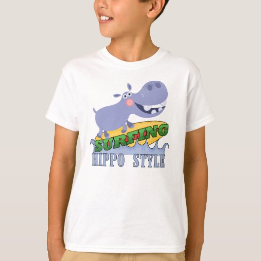T-shirt Hippopotame (Devant)