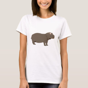 T-shirt Hippopotame