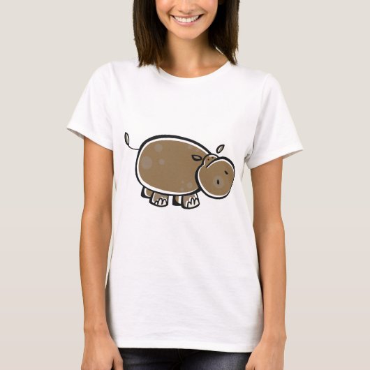 T-shirt Hippopotame (Devant)