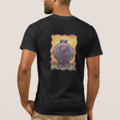 T-shirt Hippopotame (Dos)