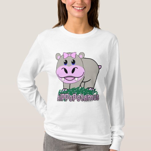 T-shirt Hippopotame (Devant)