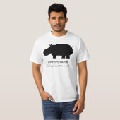 T-shirt Hippopotame (Devant entier)