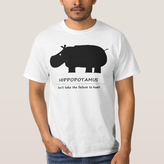 T-shirt Hippopotame (Devant)