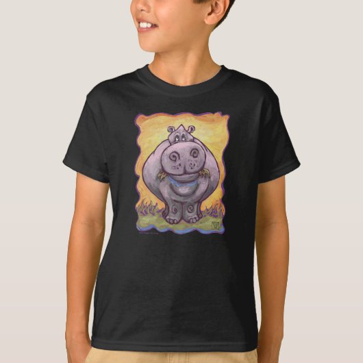 T-shirt Hippopotame (Devant)
