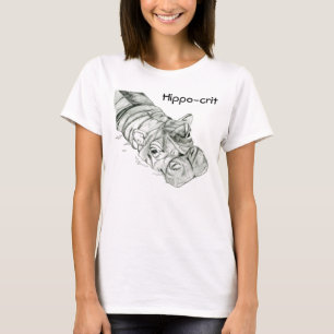 T-shirt Hippopotame-crit