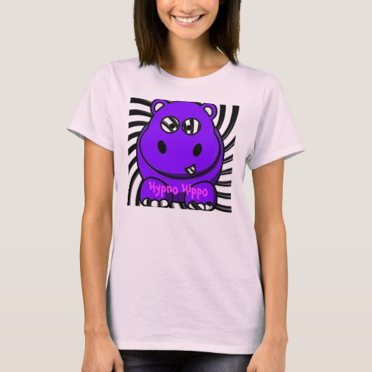 T-shirt Hippopotame de Hypno (Devant)