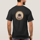 T-shirt Hippopotame Moo Deng (Dos)
