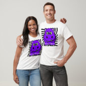 T-shirt Hippopotame pourpre de Hypno (Unisexe)