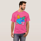 T-shirt Hippopotames affamés (Devant entier)