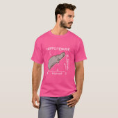 T-shirt Hippotenuse Hypotenuse Funny Math Pun Humoristique (Devant entier)