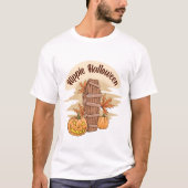 T-shirt Hippy Halloween - Halloween (Devant)