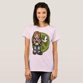T-shirt hippy hip. (Devant entier)