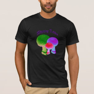 T-shirt Hippy Life Neon Champhrooms