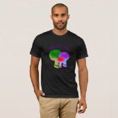 T-shirt Hippy Life Neon Champhrooms (Devant entier)