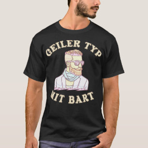 T-shirt Hipster à la barbe Soins à la barbe 4