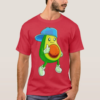 T-shirt Hipster Avocado cool Patinage Guacamole Vegan