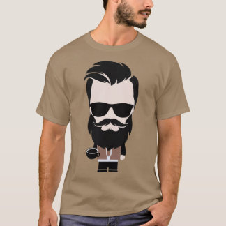 T-shirt Hipster Barista Fred