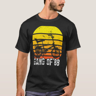 T-shirt Hipster des années 80 High Riser Bike Chopper 1988
