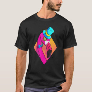 T-shirt Hipster Flamant rose de mignons Flamants roses Nat