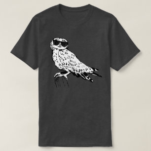 T-shirt Hipster Owl