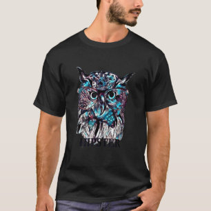 T-shirt Hipster Owl Cute