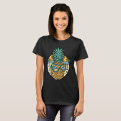 T-shirt Hipster Pineapple Love Motivation  Love Pineapple  (Devant entier)