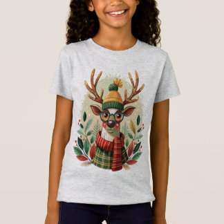 T-Shirt Hipster Reindeer