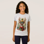 T-Shirt Hipster Reindeer (Devant entier)