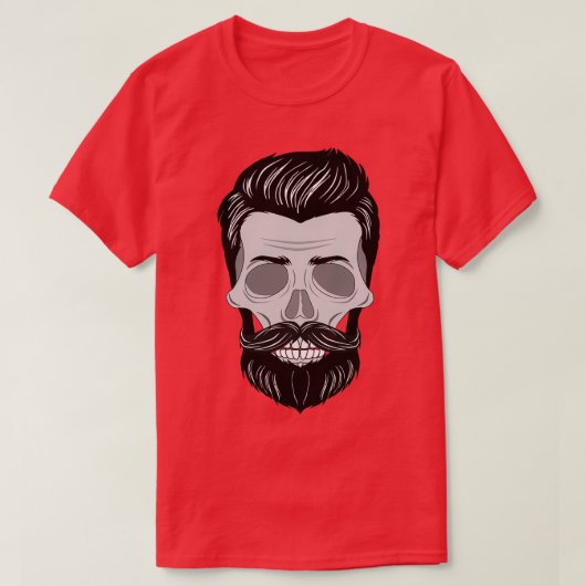 T-shirt Hipster Skull (Design devant)