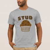 T-shirt Hipster Stud Muffin Cupcake Muffin Graphisme drôle (Devant)