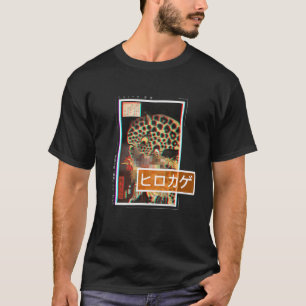T-shirt Hirokage vintage Tigre Japonais Tattoo Lofi Vaporw
