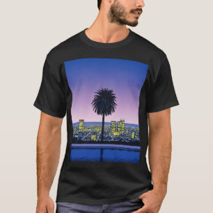 T-shirt Hiroshi Nagai Art Imprimer Poster Vaporwave Chemis