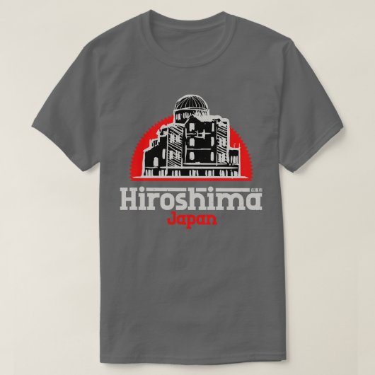 T-shirt Hiroshima Vintage (Design devant)