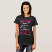 T-shirt His Her Mechanical Engineer Relationship Status (Devant entier)