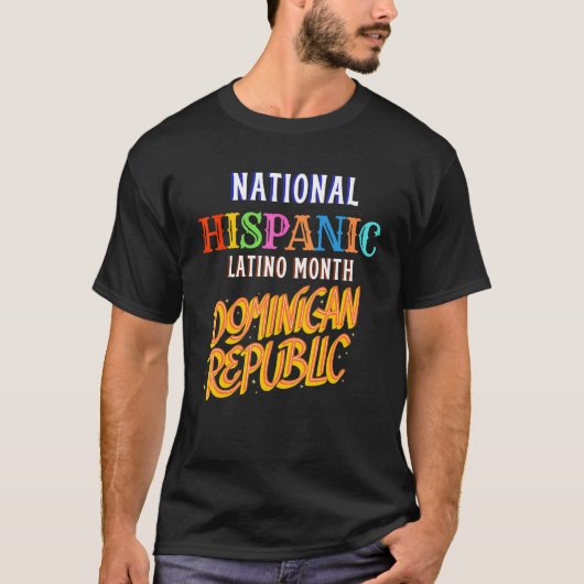 T-shirt Hispanic Ceremony Month Prideful Latin Spanish Ami (Devant)