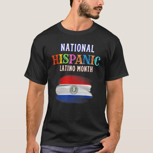 T-shirt Hispanic Ceremony Month Prideful Latin Spanish Ami (Devant)