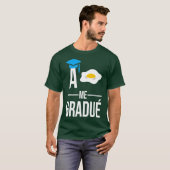 T-shirt Hispanic Graduation A Huevo Me Gradue Class (Devant entier)