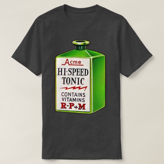 T-shirt HiSpeed Tonic contient RPM (Design devant)