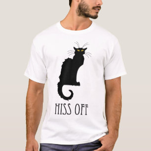 T-shirt Hiss Off Cat Funny